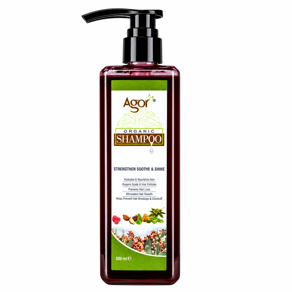 Agor Organic Shampoo 500ml