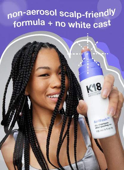 K18 AirWash™ Dry Shampoo 4oz