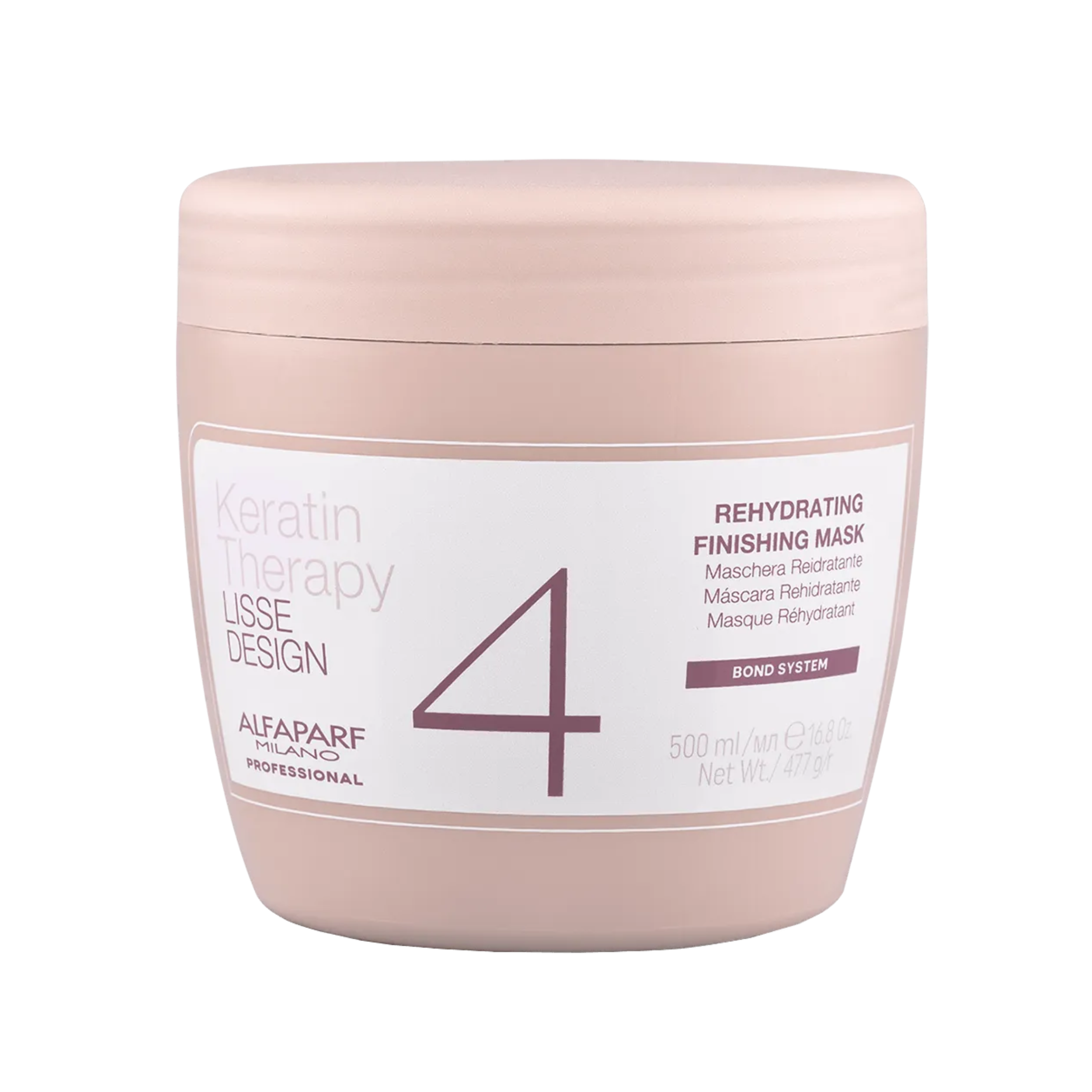 Alfaparf Milano Keratin Therapy Lisse Design Rehydrating Finishing Mask 500ml