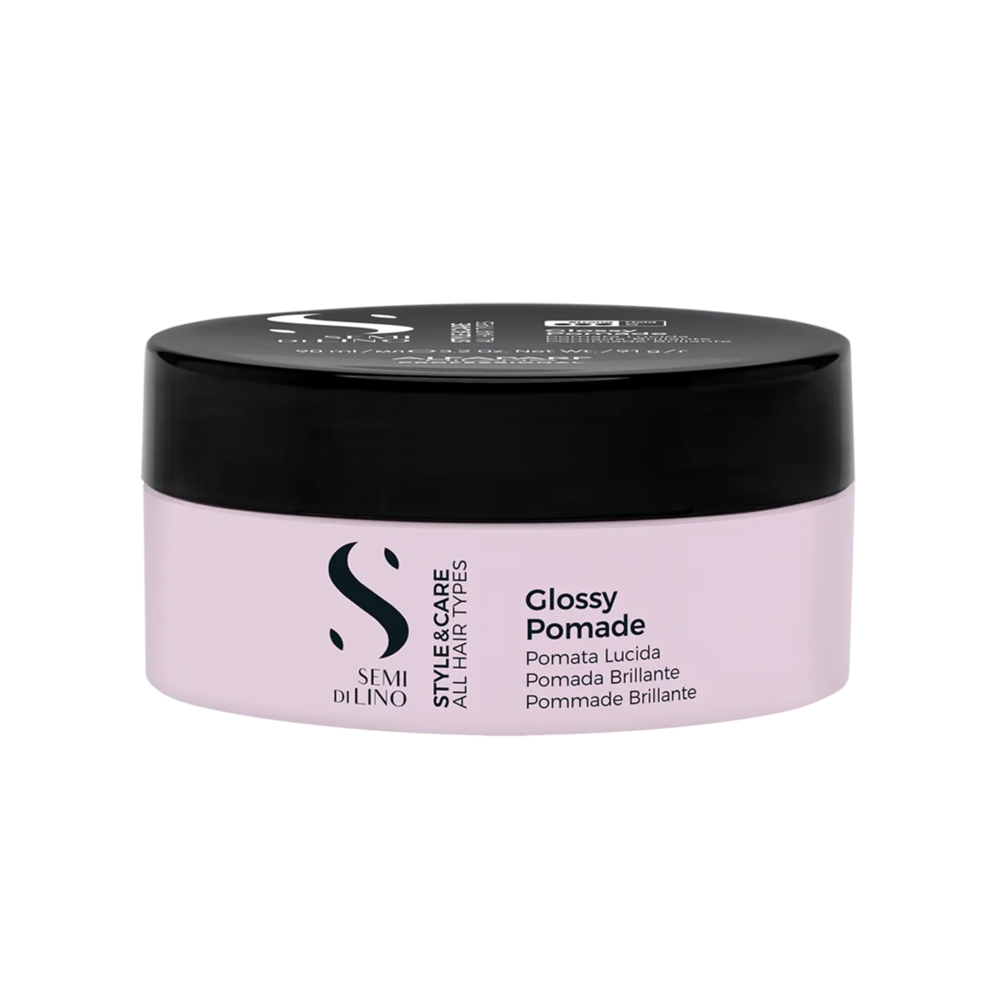 Alfaparf Milano Semi Di Lino Style & Care Glossy Pomade 90ml