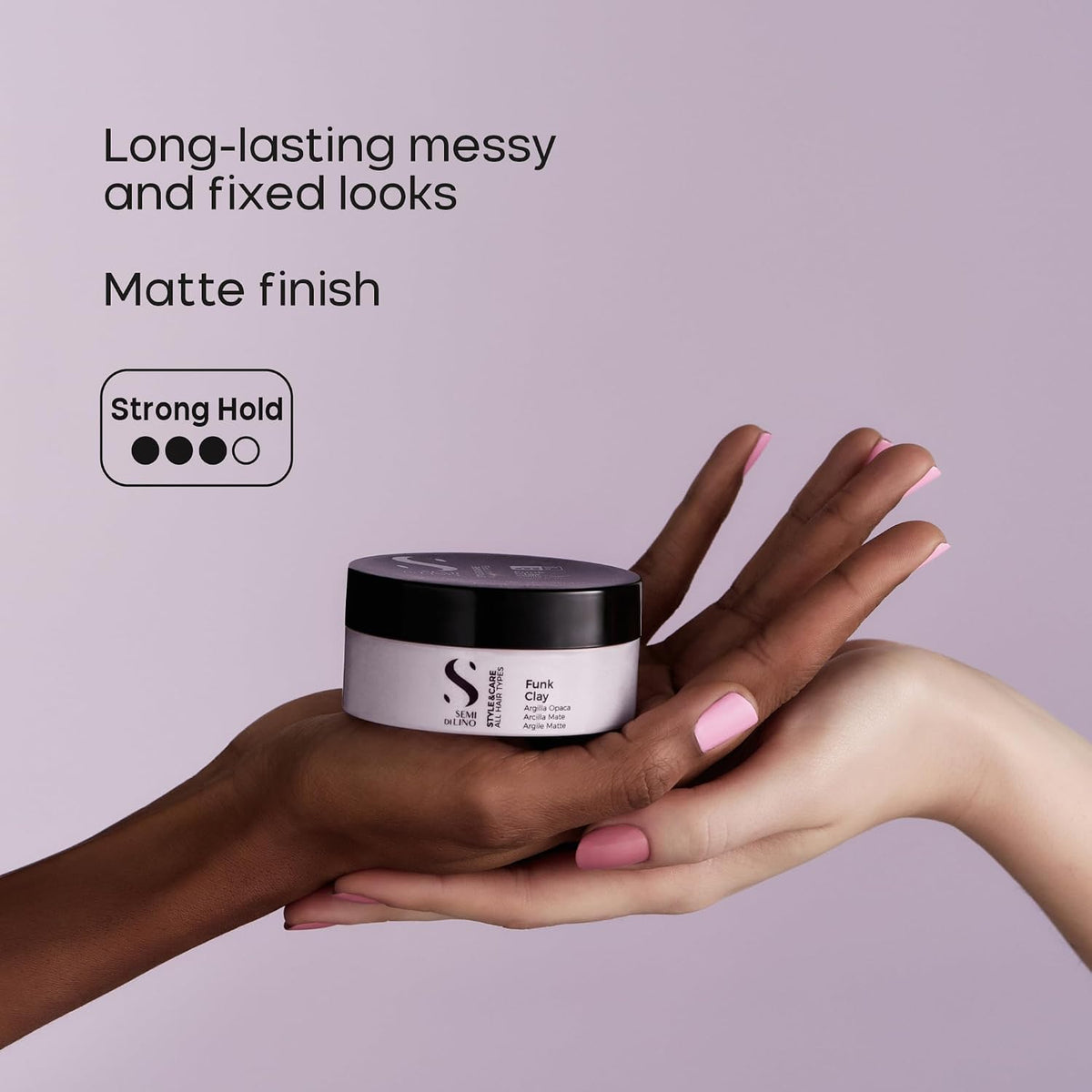 Alfaparf Milano Semi Di Lino Style & Care Funk Clay 90ml