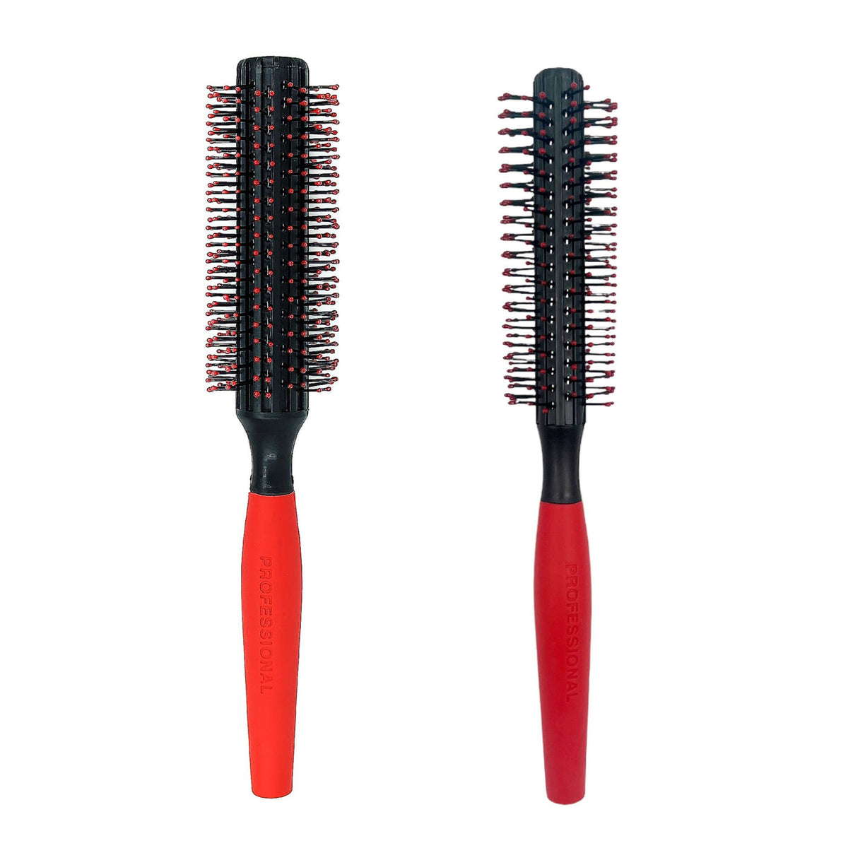 Round Hair Brush with Non-Slip Handle