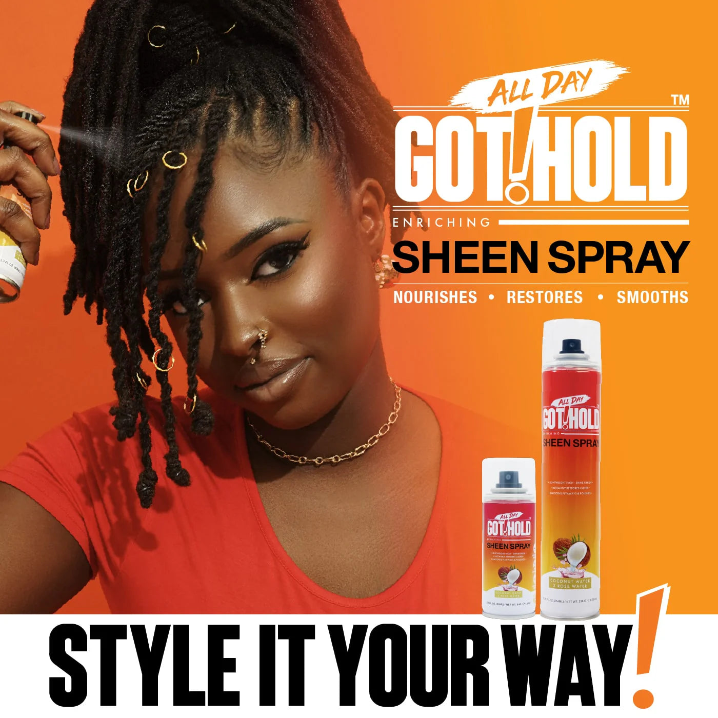 All Day Got Hold Enriching Sheen Spray