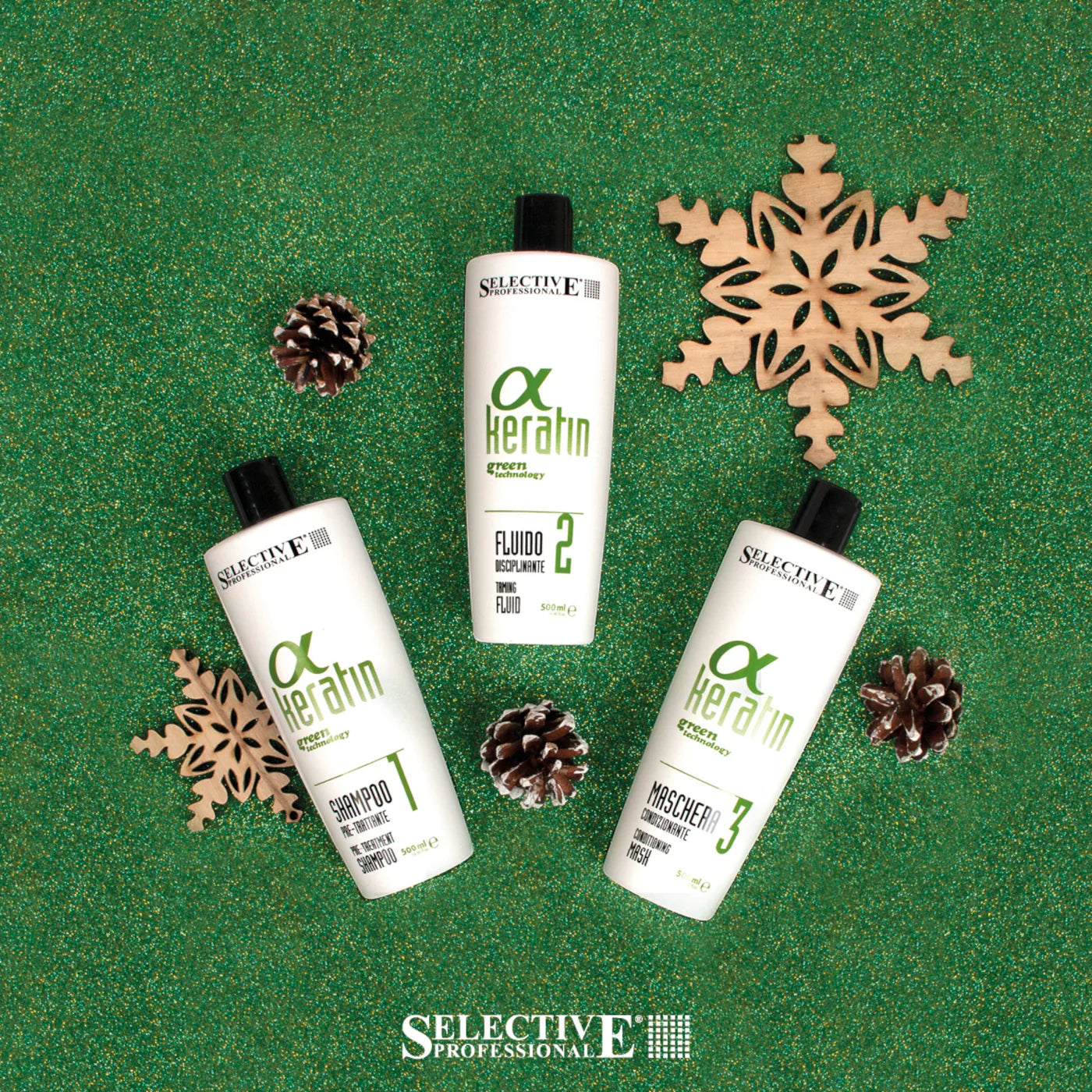 Selective Professional Alpha Keratin No.2 Taming Fluid 500ml