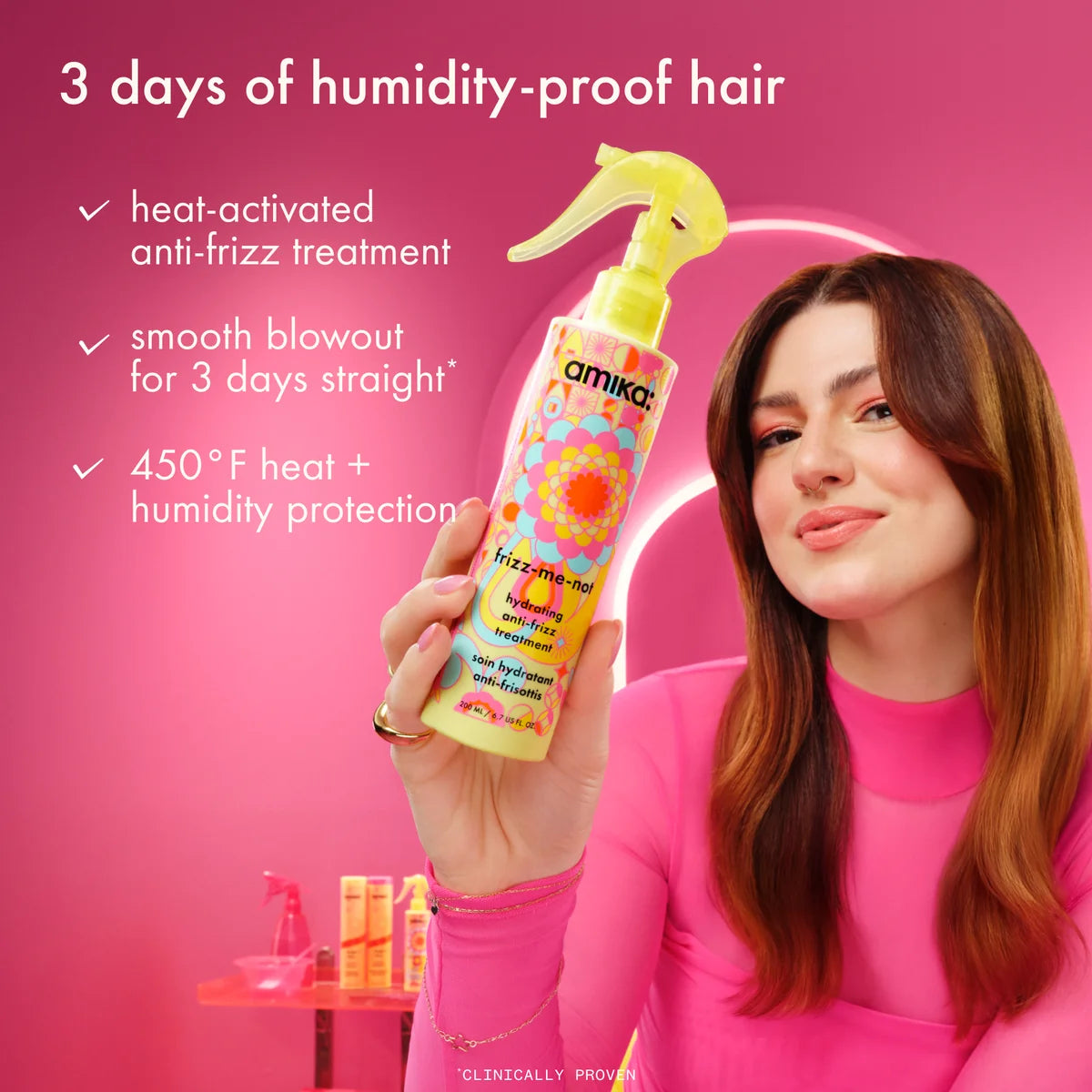 Amika Frizz Fighting Heros Anti-Frizz Routine Set - 3pc