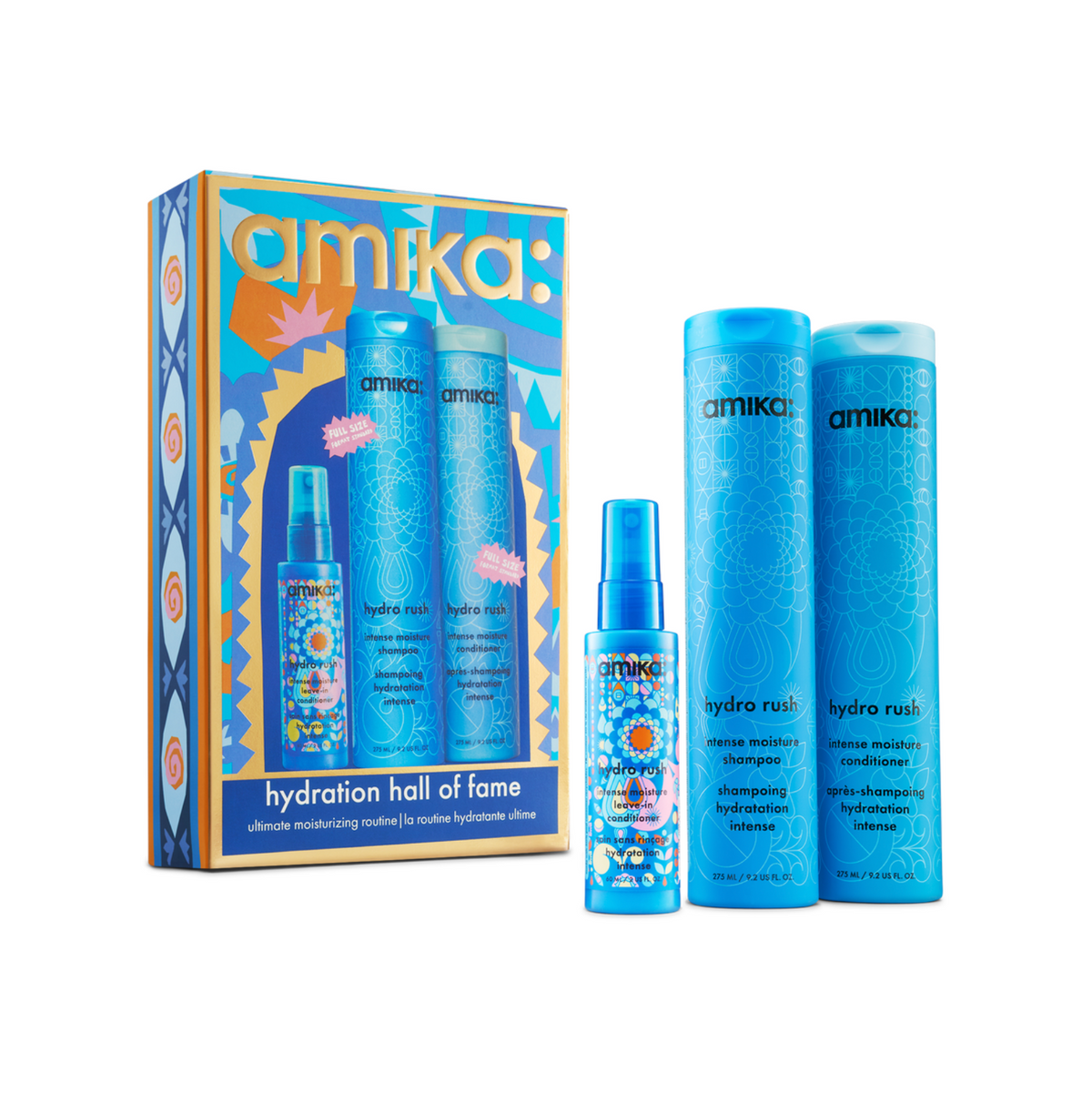 Amika Hydration Hall Of Fame Set - 3pc