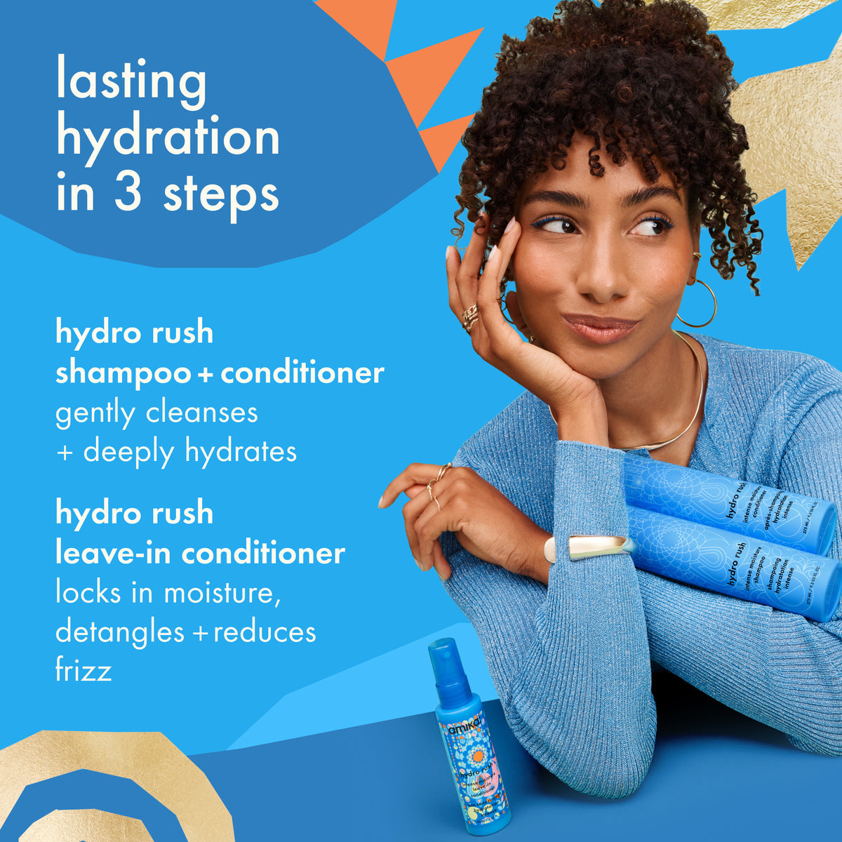 Amika Hydration Hall Of Fame Set - 3pc