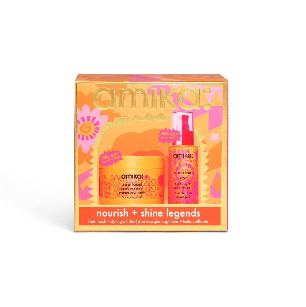 Amika Nourish + Shine Legends Set - 2pc