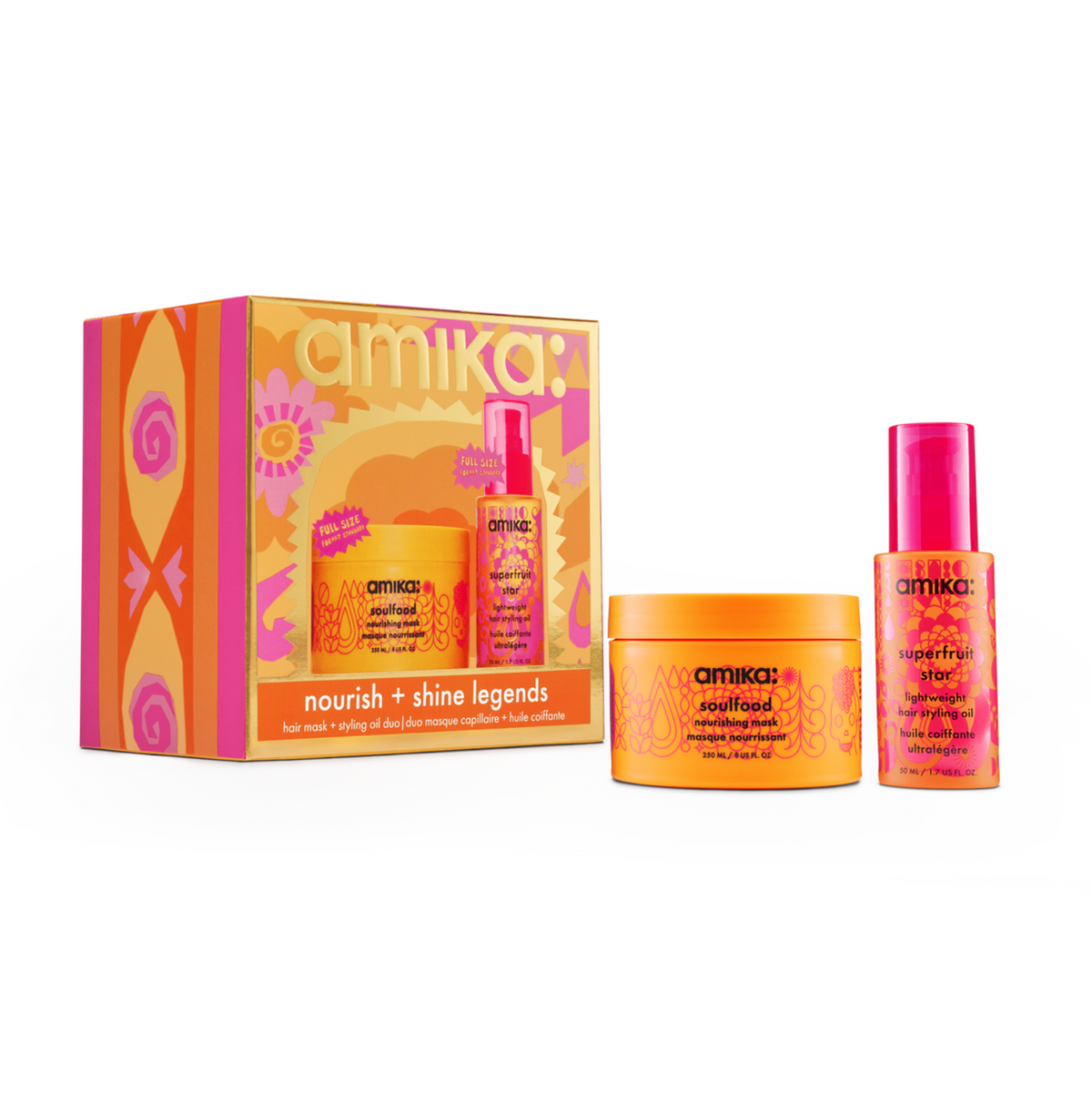 Amika Nourish + Shine Legends Set - 2pc