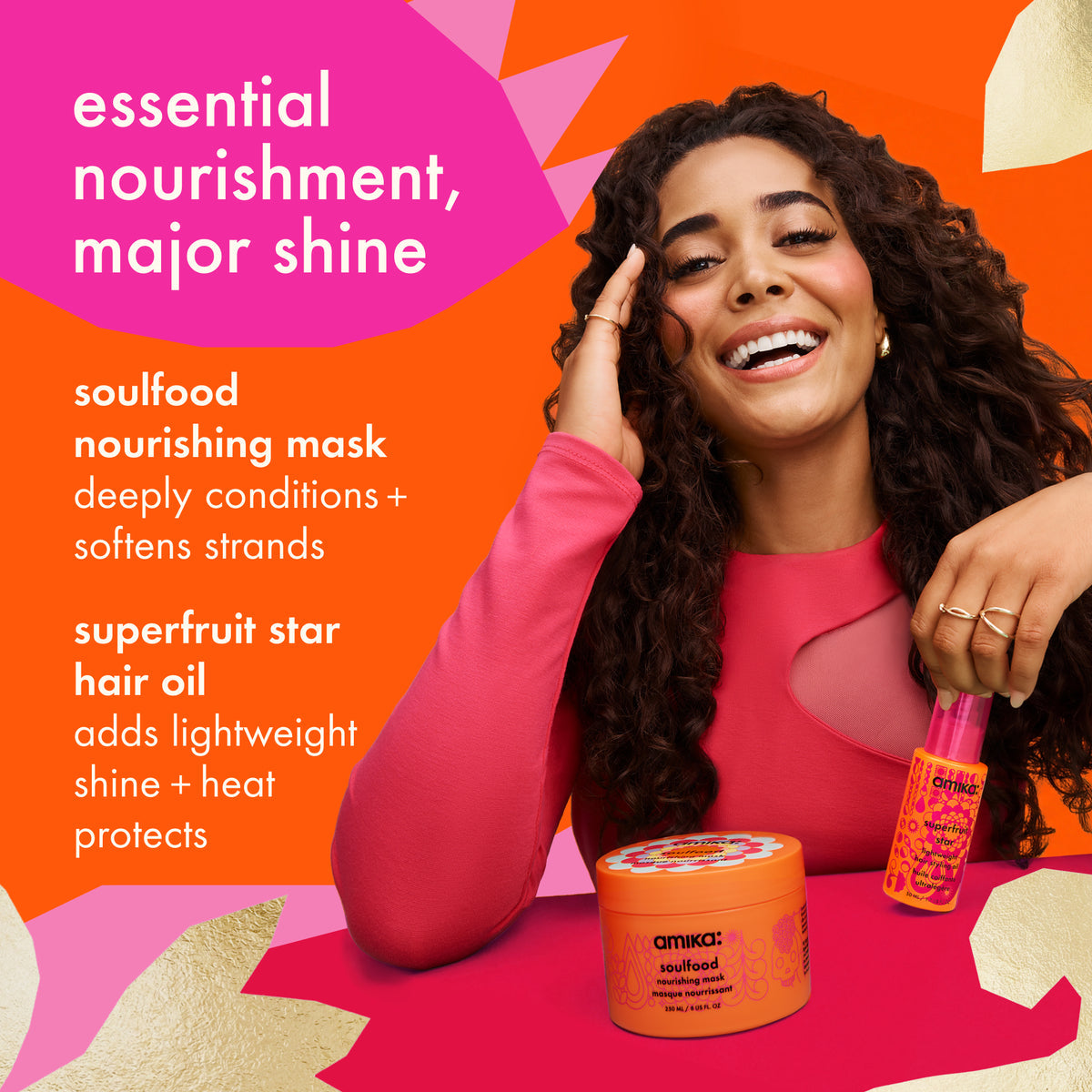 Amika Nourish + Shine Legends Set - 2pc