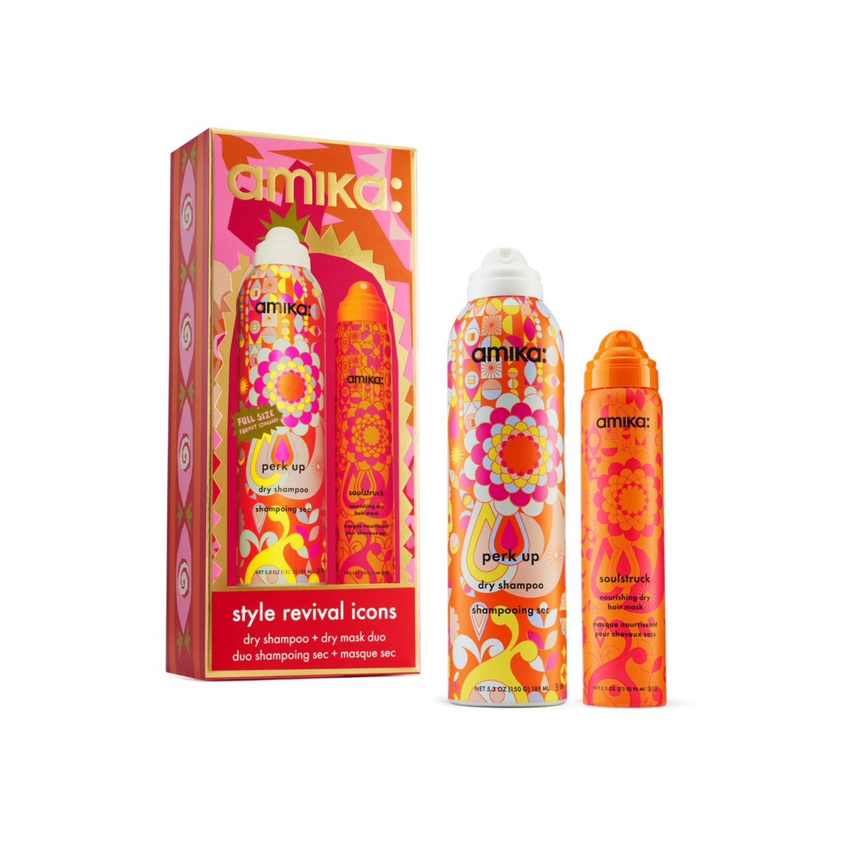 Amika Style Revivals Icons Set - 2pc