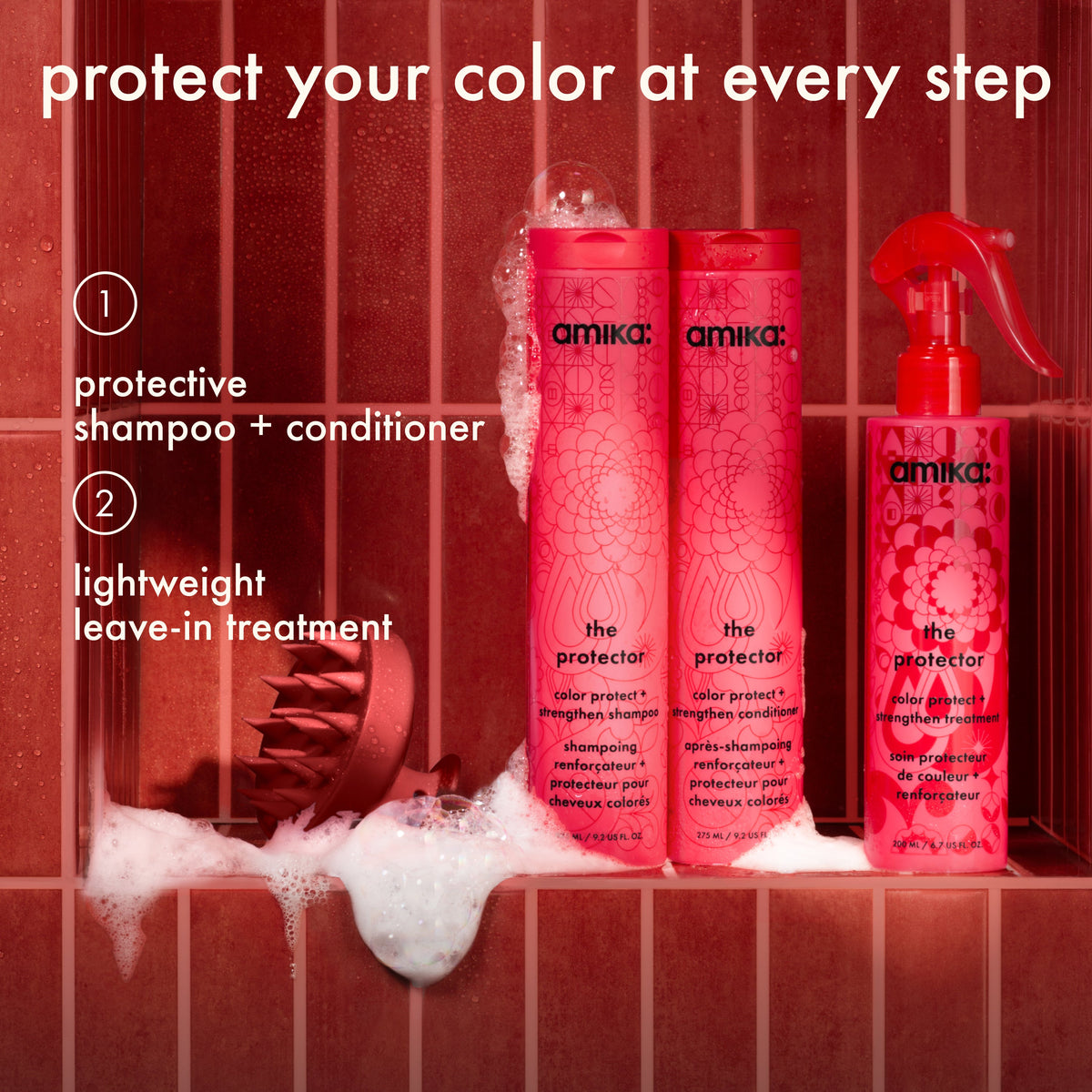Amika The Protector Color Protect + Strengthen Conditioner 275ml