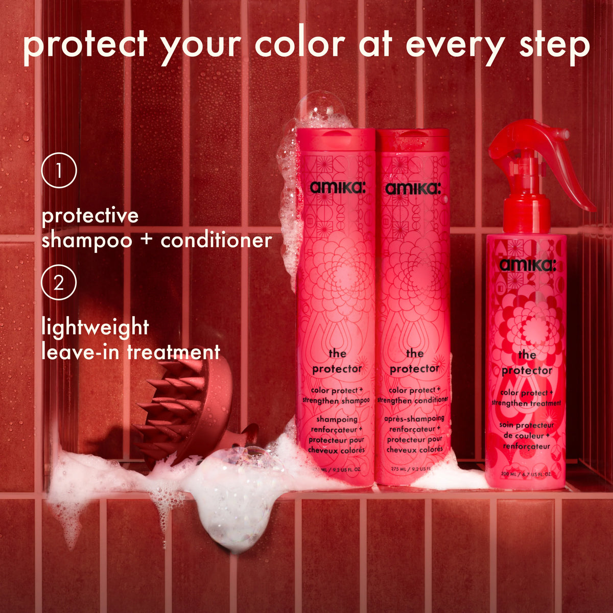 Amika The Protector Color Protect + Strengthen Treatment 200ml