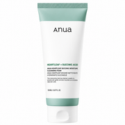 Anua Heartleaf Succinic Moisture Cleansing Foam 150ml tube on white background