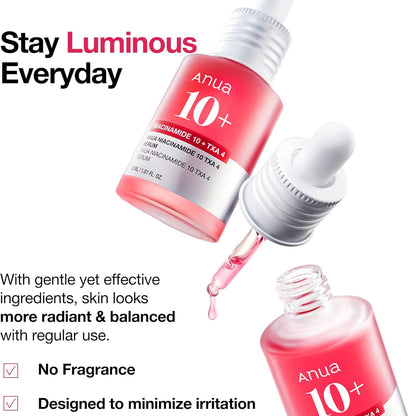 Anua Niacinamide 10% + TXA 4% Dark Spot Correcting Serum 30ml