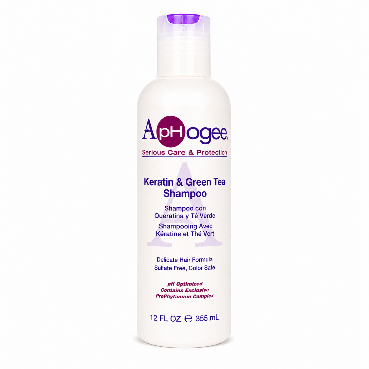 ApHogee Keratin & Green Tea Shampoo 12oz