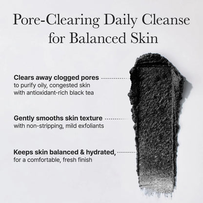 Arencia Black Tea Rice Mochi Cleanser 120g