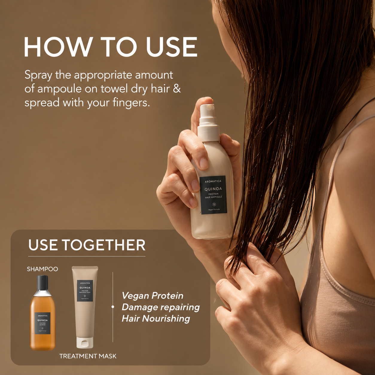 Aromatica Quinoa Protein Hair Ampoule