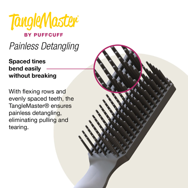 PuffCuff TangleMaster Detangling Brush