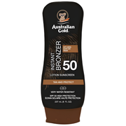 Australian Gold Instant Bronzer Lotion Sunscreen SPF50 237ml