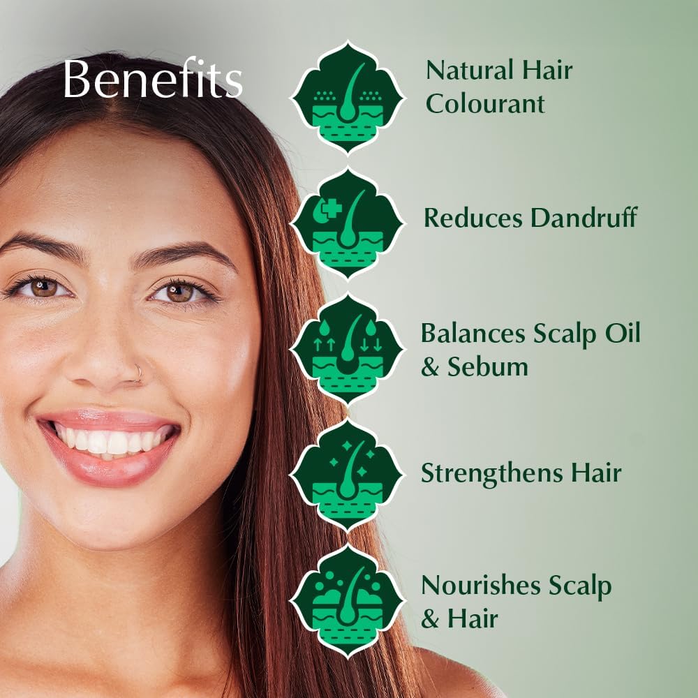 Ayumi Herbal Henna for Hair + 9 Himalayan Herbs 150g
