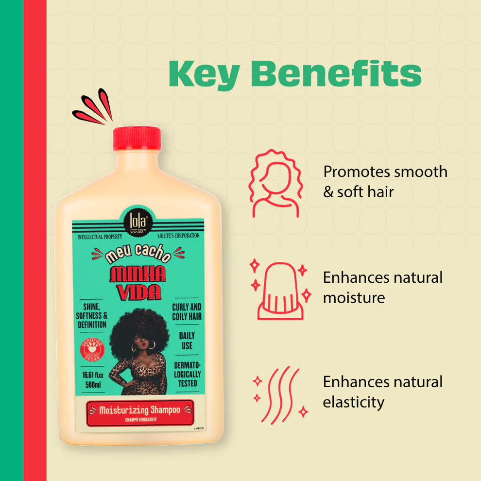 Lola From Rio Meu Cacho Minha Vida My Curls My Life Shampoo 500ml