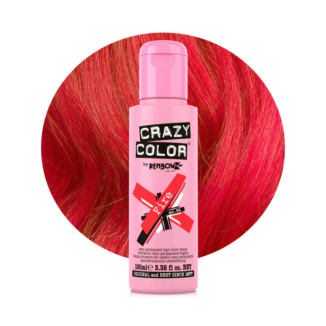 Crazy Color Semi Permanent Hair Dye 100ml