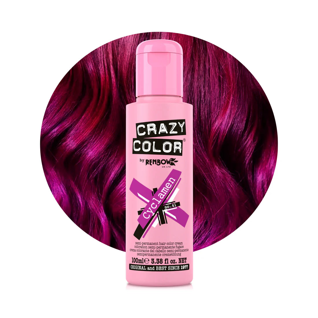 Crazy Color Semi Permanent Hair Dye 100ml
