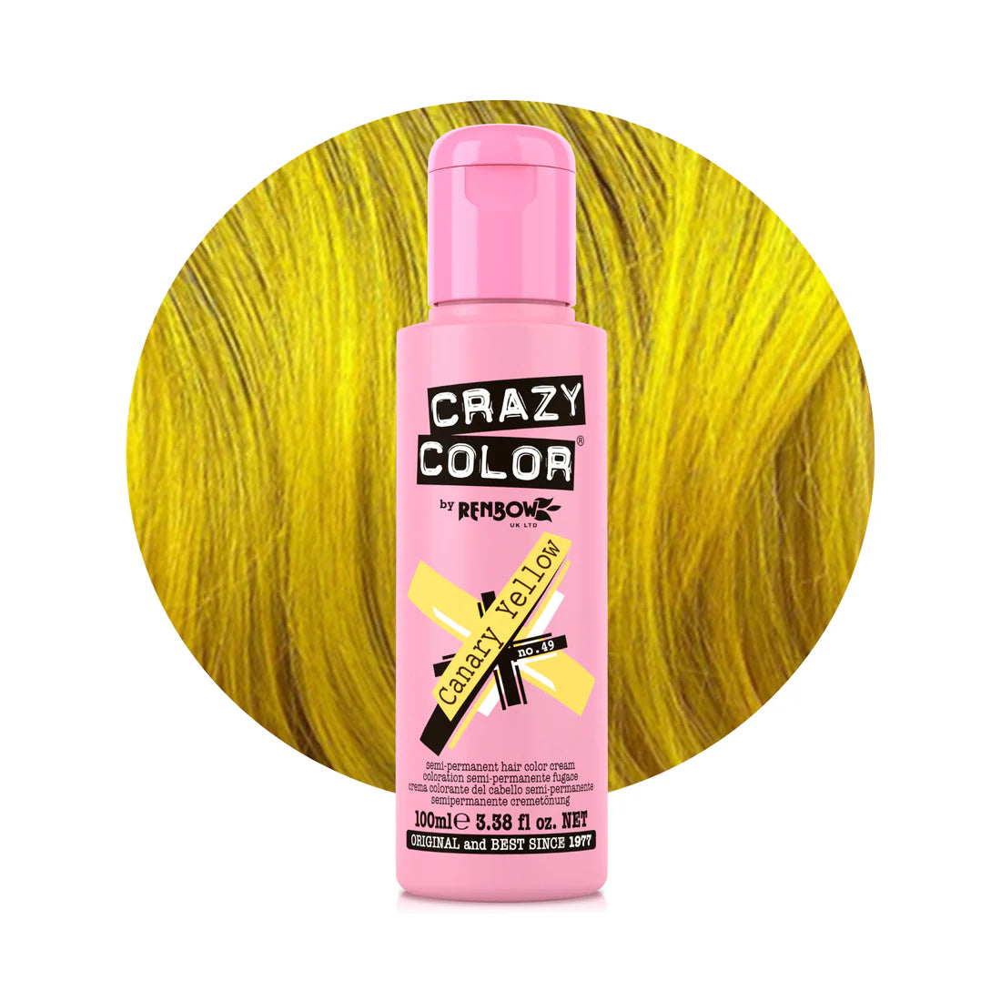 Crazy Color Semi Permanent Hair Dye 100ml