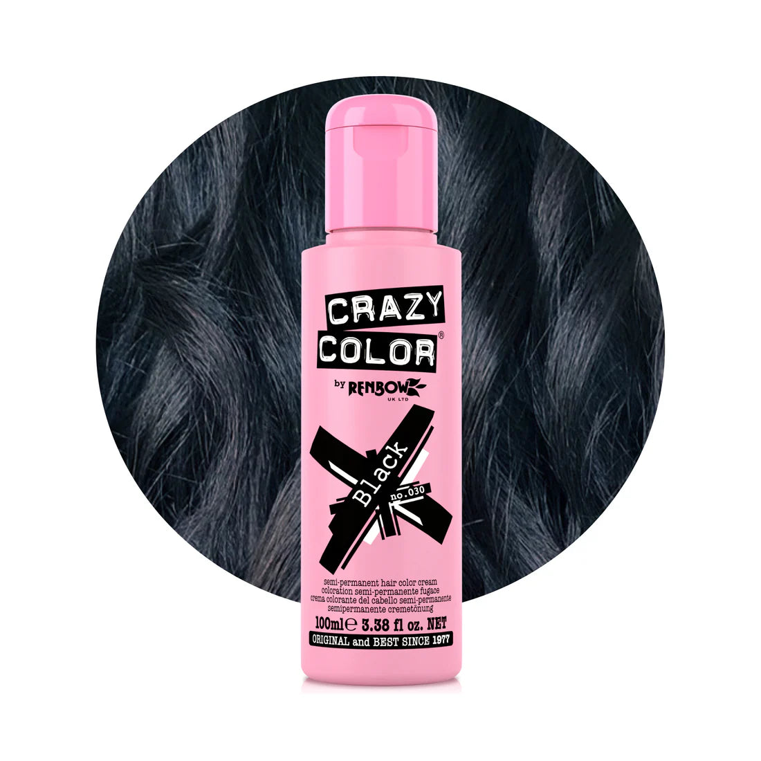 Crazy Color Semi Permanent Hair Dye 100ml