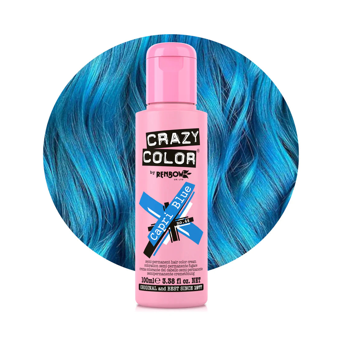 Crazy Color Semi Permanent Hair Dye 100ml