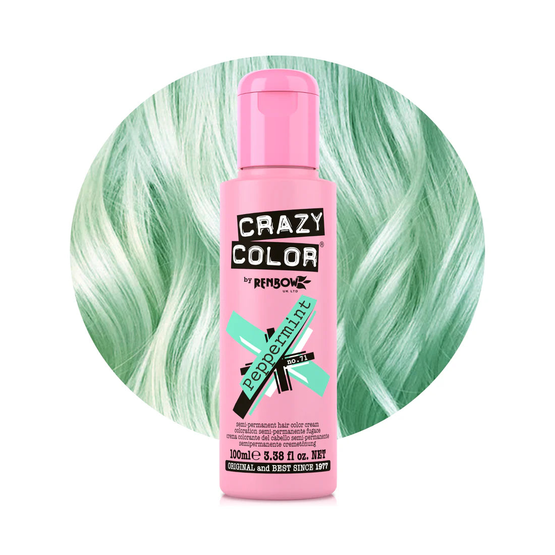Crazy Color Semi Permanent Hair Dye 100ml