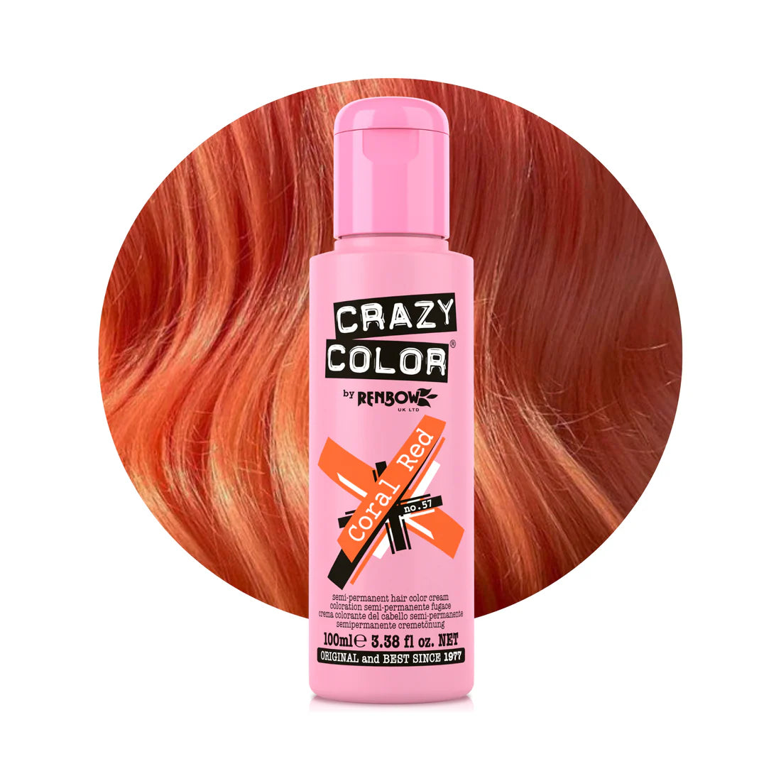 Crazy Color Semi Permanent Hair Dye 100ml