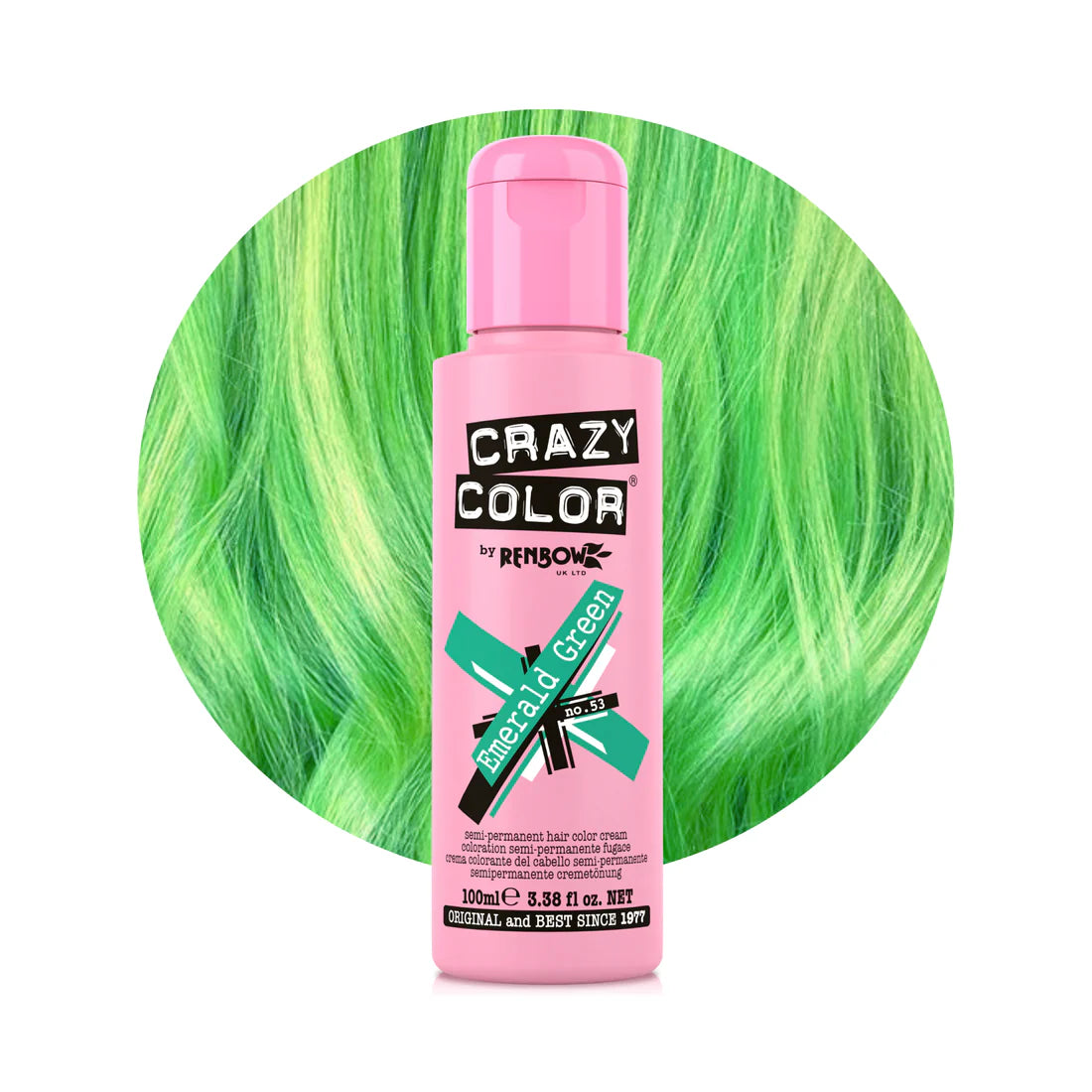 Crazy Color Semi Permanent Hair Dye 100ml