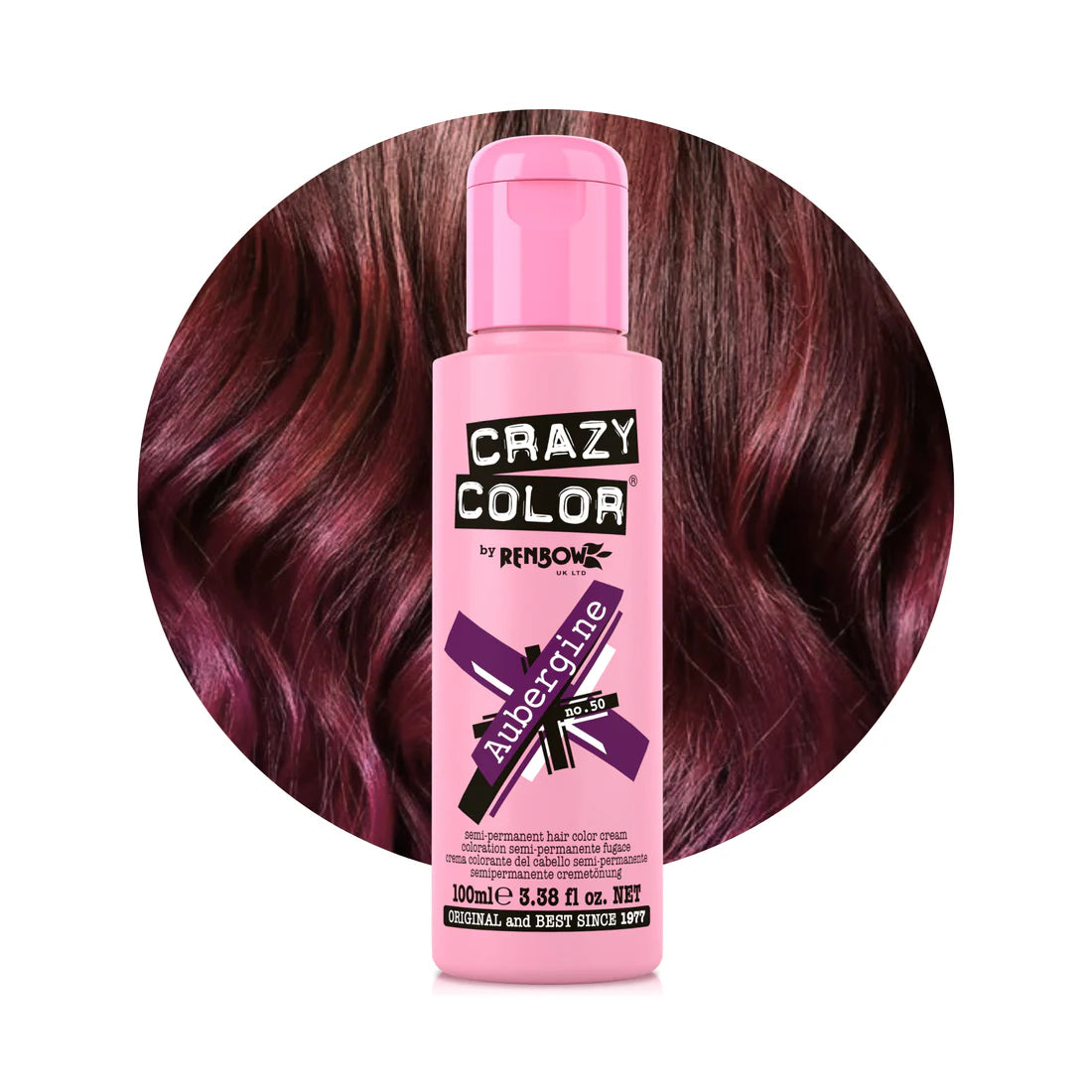 Crazy Color Semi Permanent Hair Dye 100ml