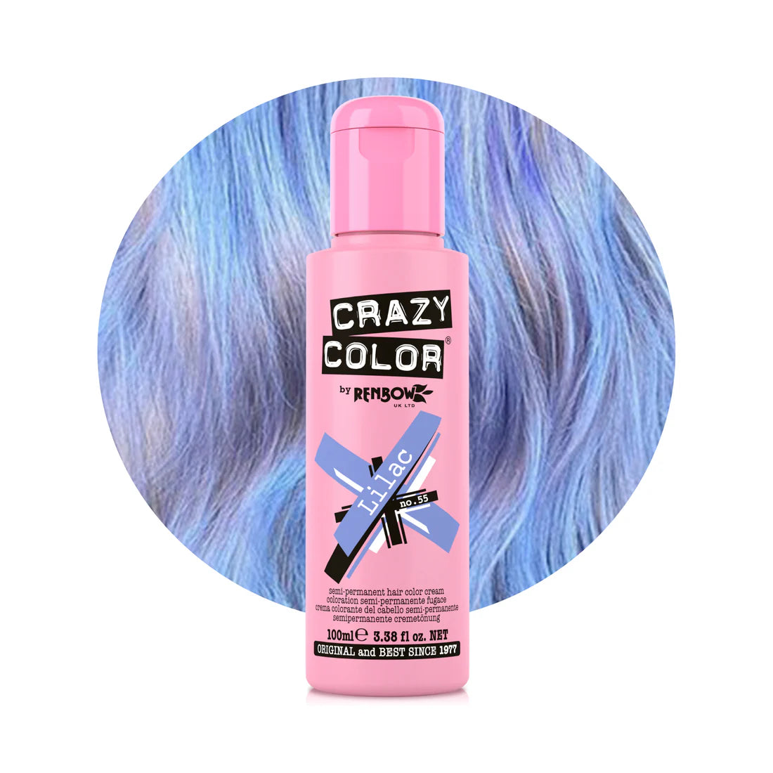 Crazy Color Semi Permanent Hair Dye 100ml