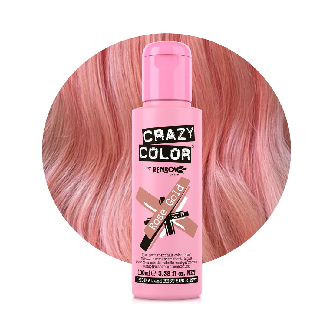 Crazy Color Semi Permanent Hair Dye 100ml