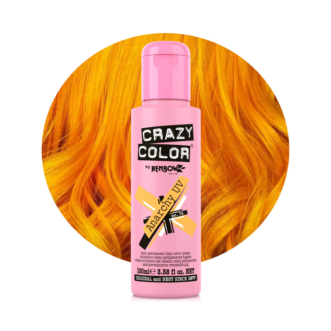 Crazy Color Semi Permanent Hair Dye 100ml