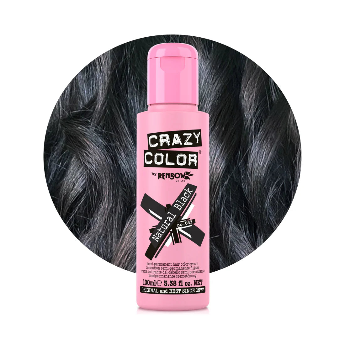 Crazy Color Semi Permanent Hair Dye 100ml