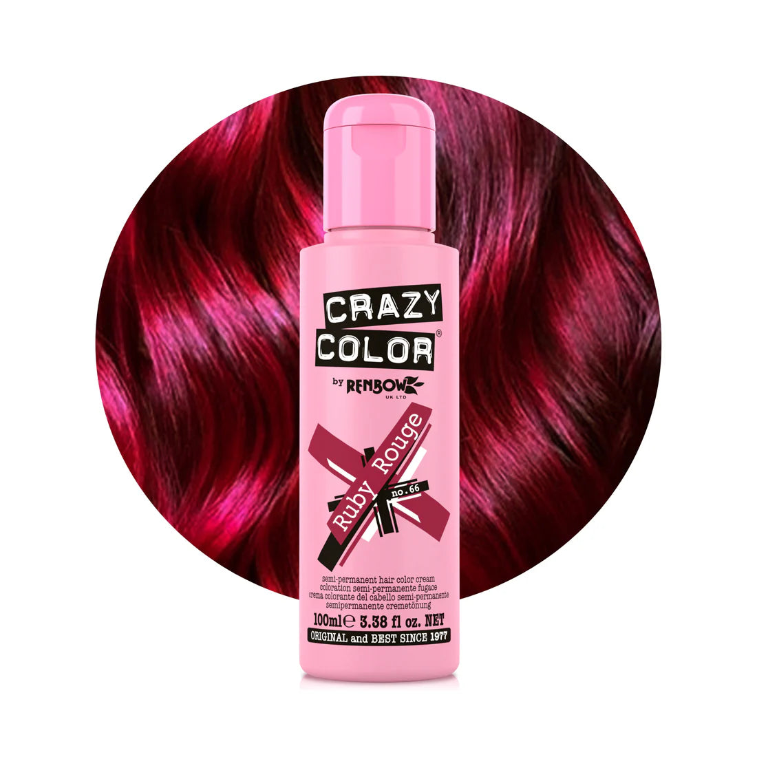 Crazy Color Semi Permanent Hair Dye 100ml