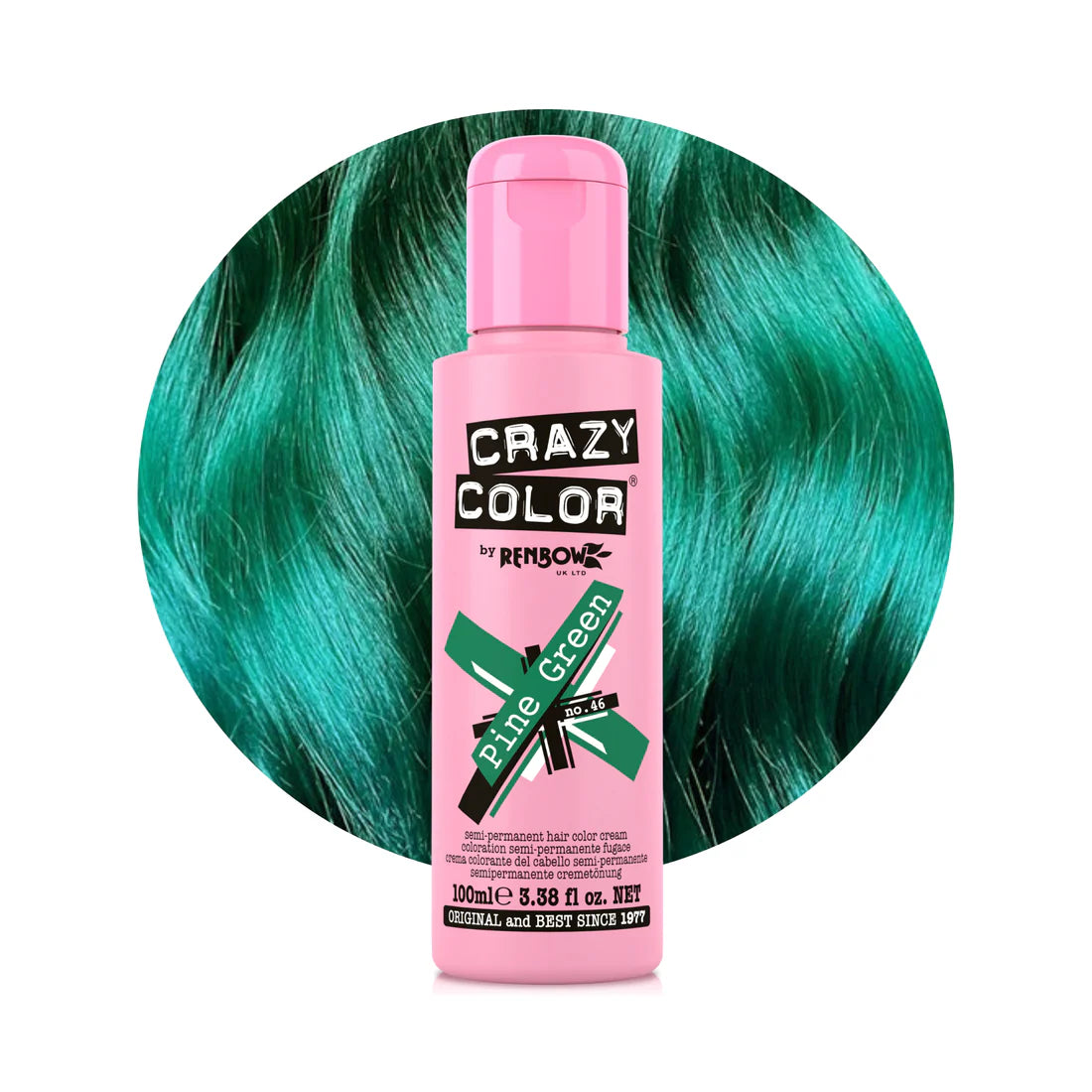 Crazy Color Semi Permanent Hair Dye 100ml