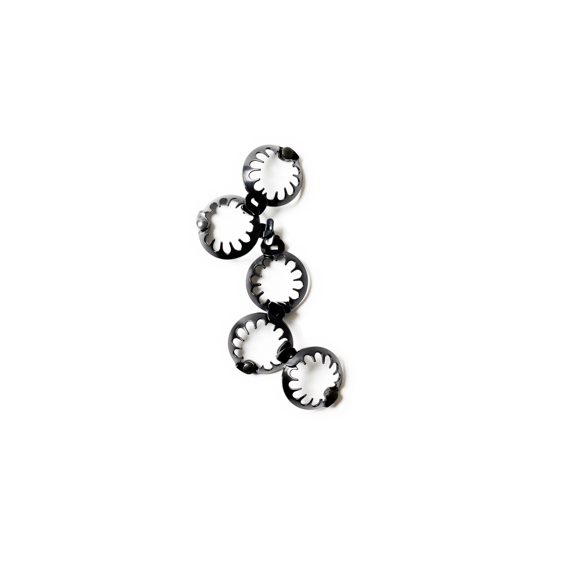PuffCuff Teeny Pack - 1.25 inch (5 Pcs) Black