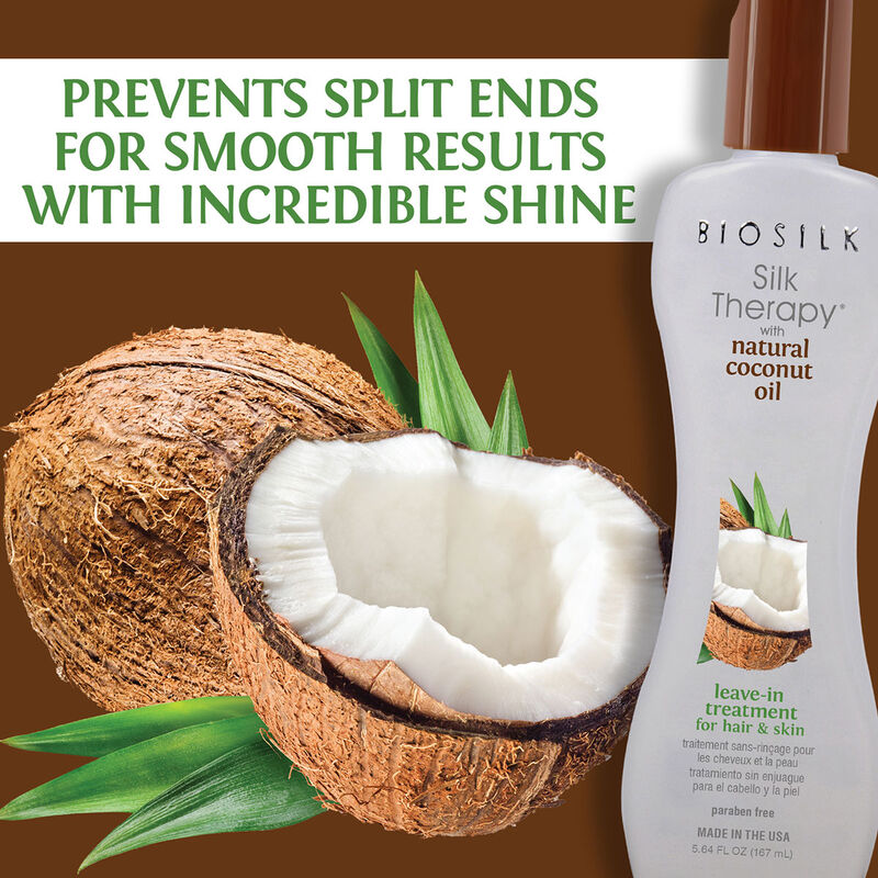 BioSilk Silk Therapy With Natural Coconut Oil Leave-In Treatment