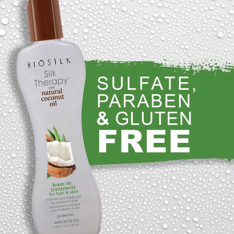 BioSilk Silk Therapy With Natural Coconut Oil Leave-In Treatment