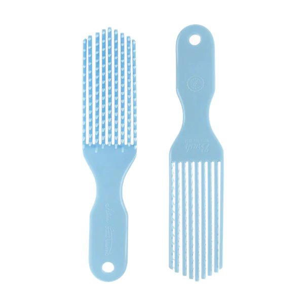 Brush With The Best - Felicia Leatherwood Detangler Brush - Sky Blue