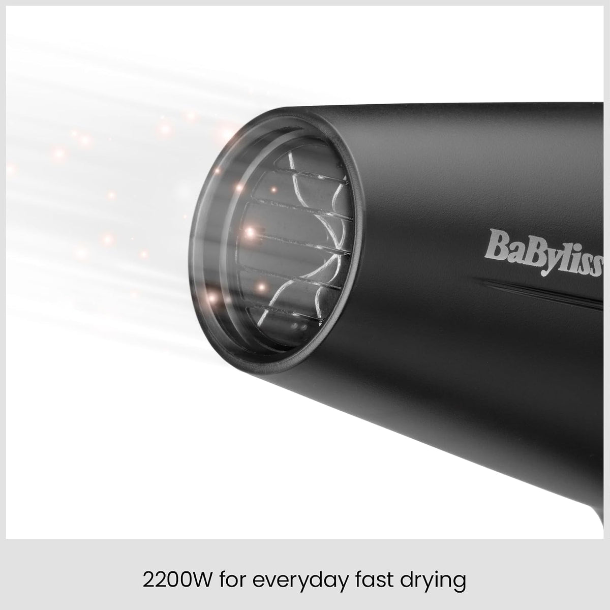 Babyliss Turbo Smooth 2200W Hair Dryer With Diffuser