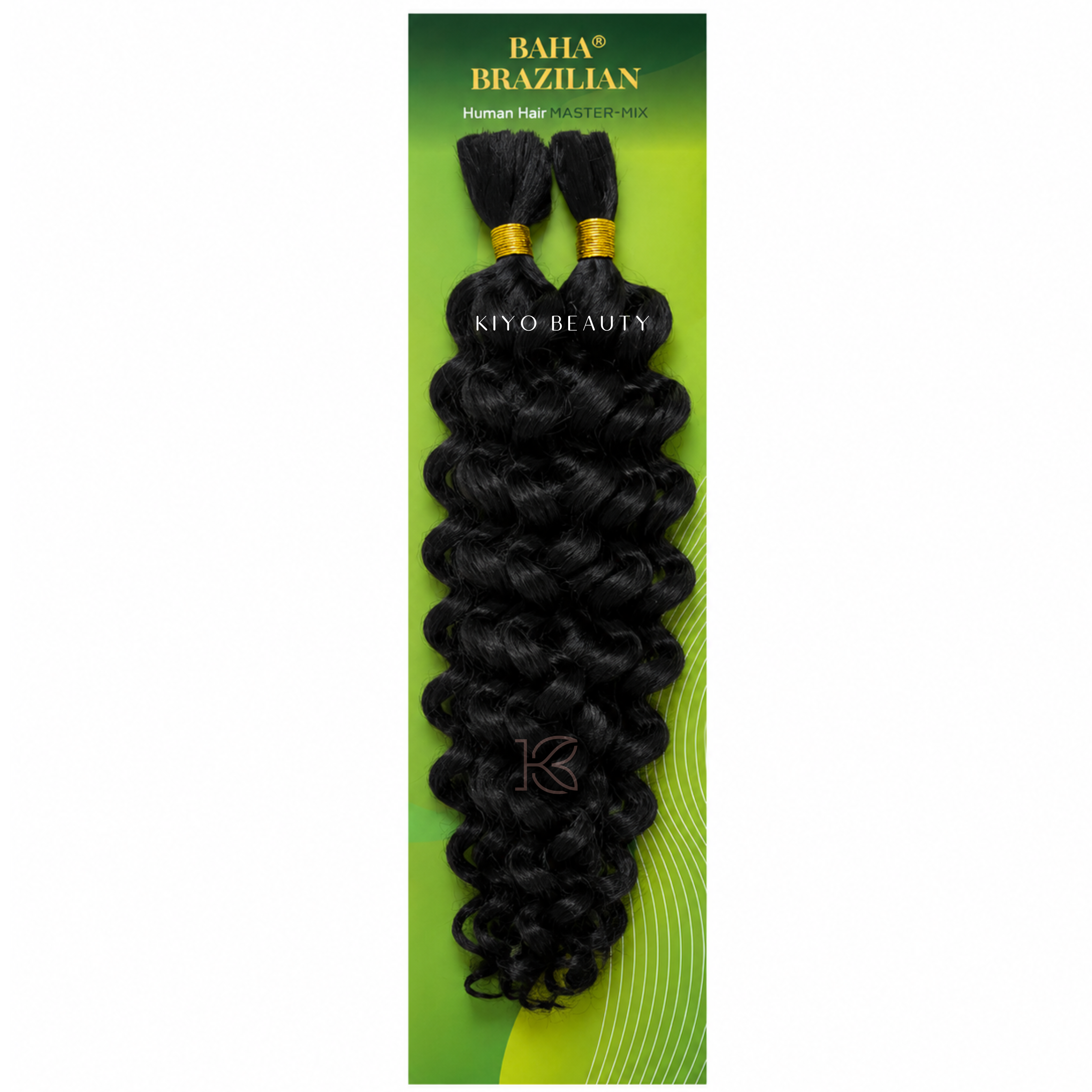 Baha Brazilian Human Hair Master Mix Burmese Curl 18"