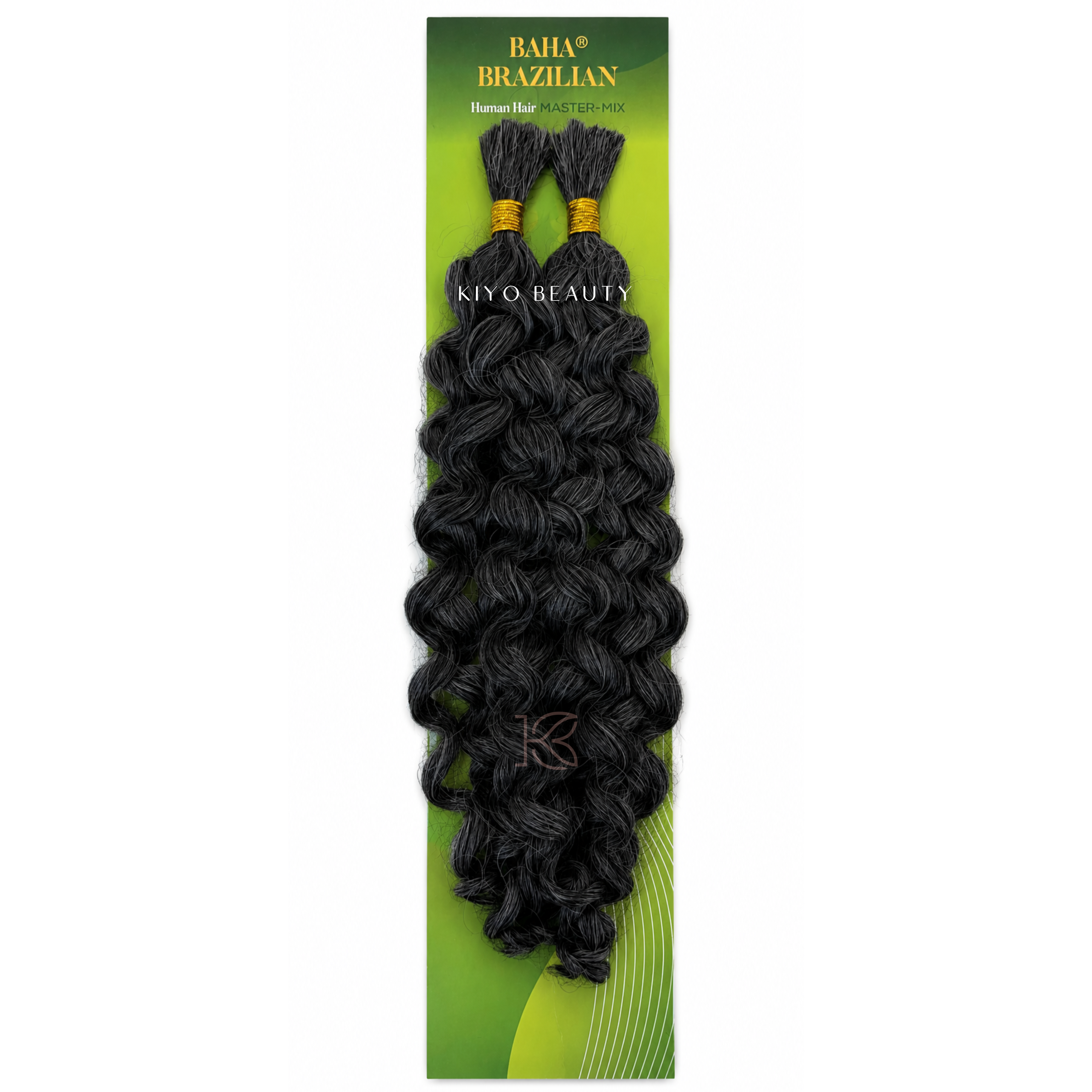 Baha Brazilian Human Hair Master Mix Burmese Curl 18"