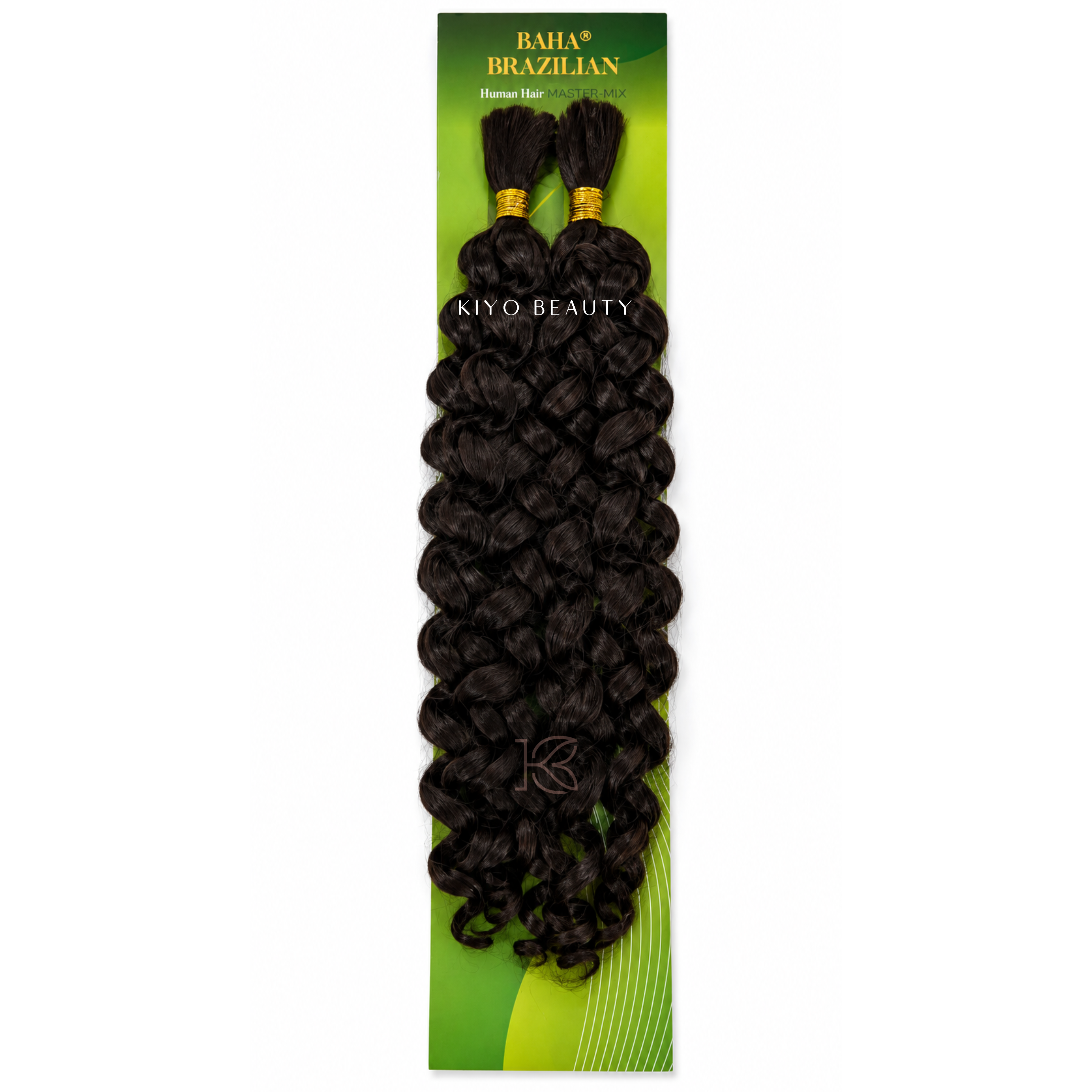 Baha Brazilian Human Hair Master Mix Burmese Curl 18"
