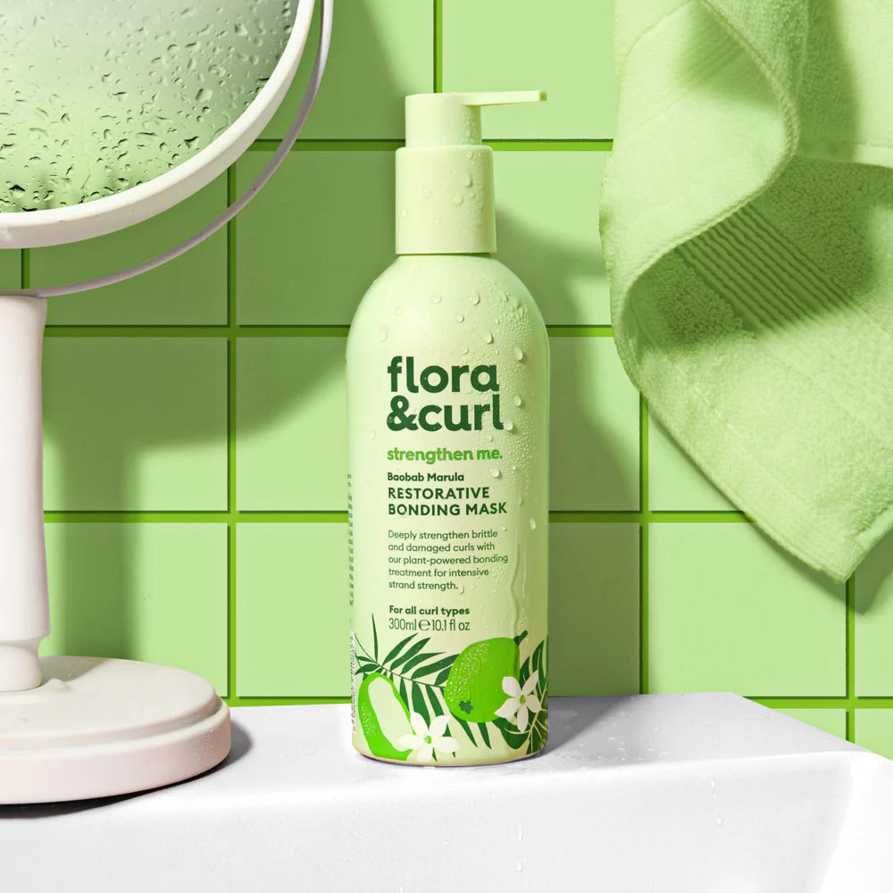 Flora & Curl Baobab Marula Restorative Bonding Mask 300ml